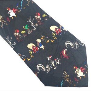 Looney Tunes Mania Men's Tie All the Characters 57 in